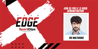 Team Edge SportClips Haircuts. The multiverse low fade join us for a 1.5 hour demontration. The multiverse