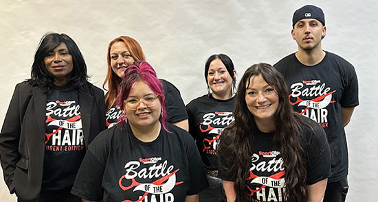 Student Winners Top Row- Jacqueline, Cassie, Alyssa, Tiago Bottom Row- Monica, Angela