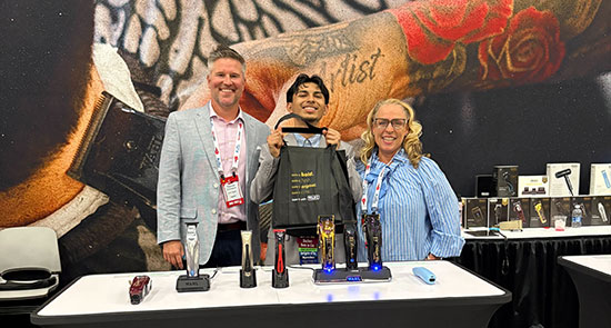 José with Kristi and Thomas, Wahl Professional