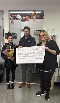 Piola Alvarez, Academy of Cosmetology, Q3 2025 Recipient